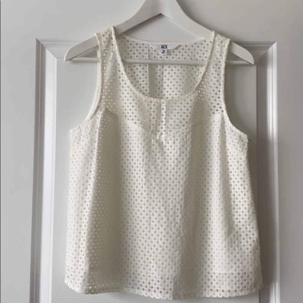 Jack by BB Dakota  white sleeveless top